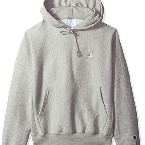 Gray champion hoodie